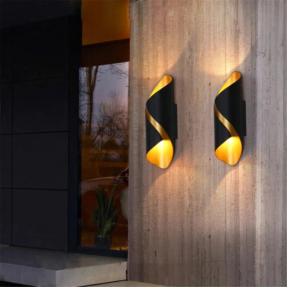 SoraGlow | Moderne LED-væglampe til udendørsområder
