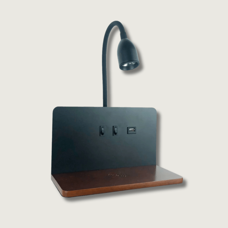 ChargeLight – Væglampe med USB og LED