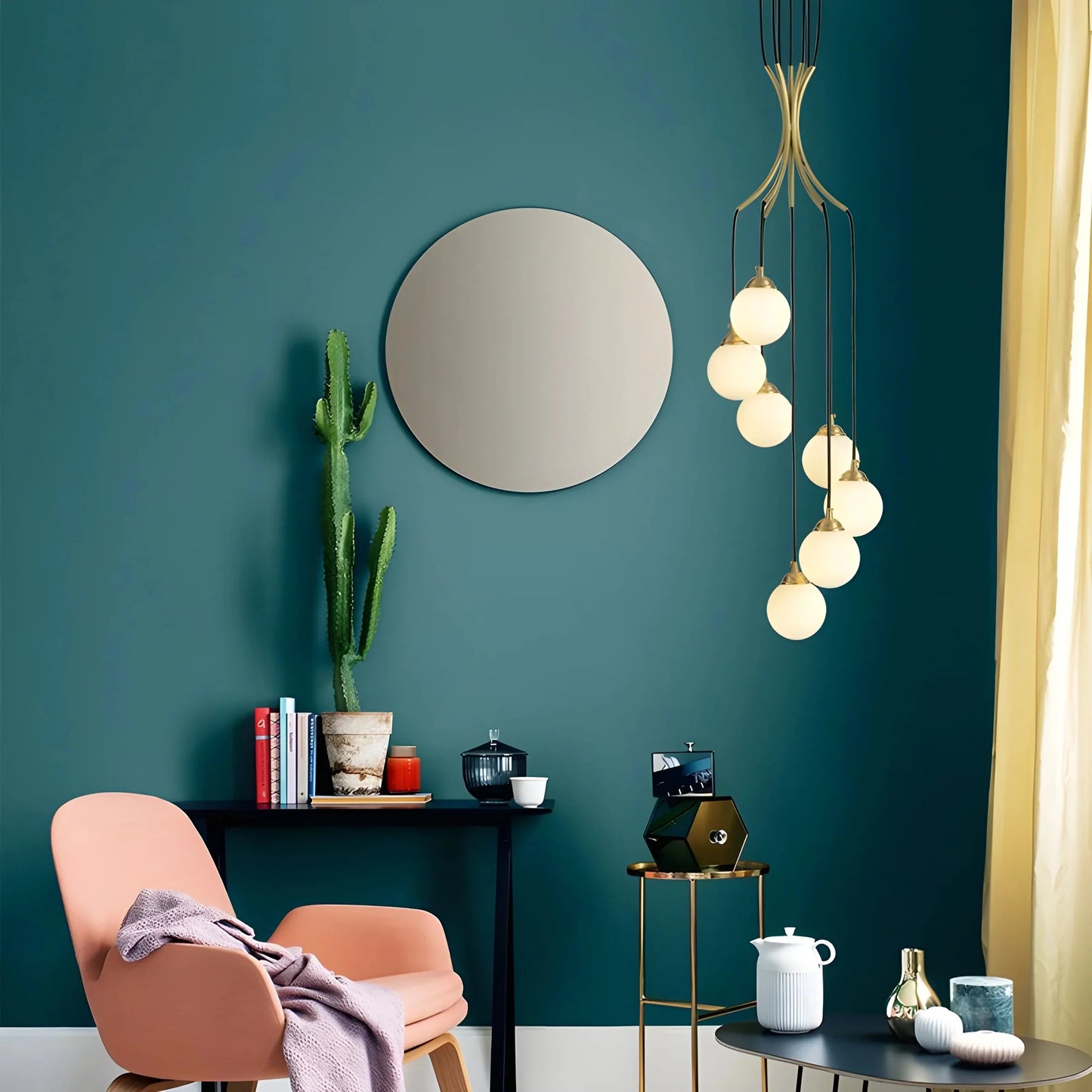 GlasOrbis - Modern Ball Chandelier