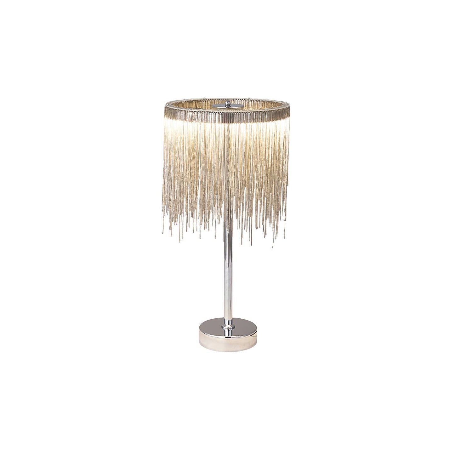 CadenaGloed - Tischlampe mit schicken Quasten-Details und gemütlicher Lichtstreuung