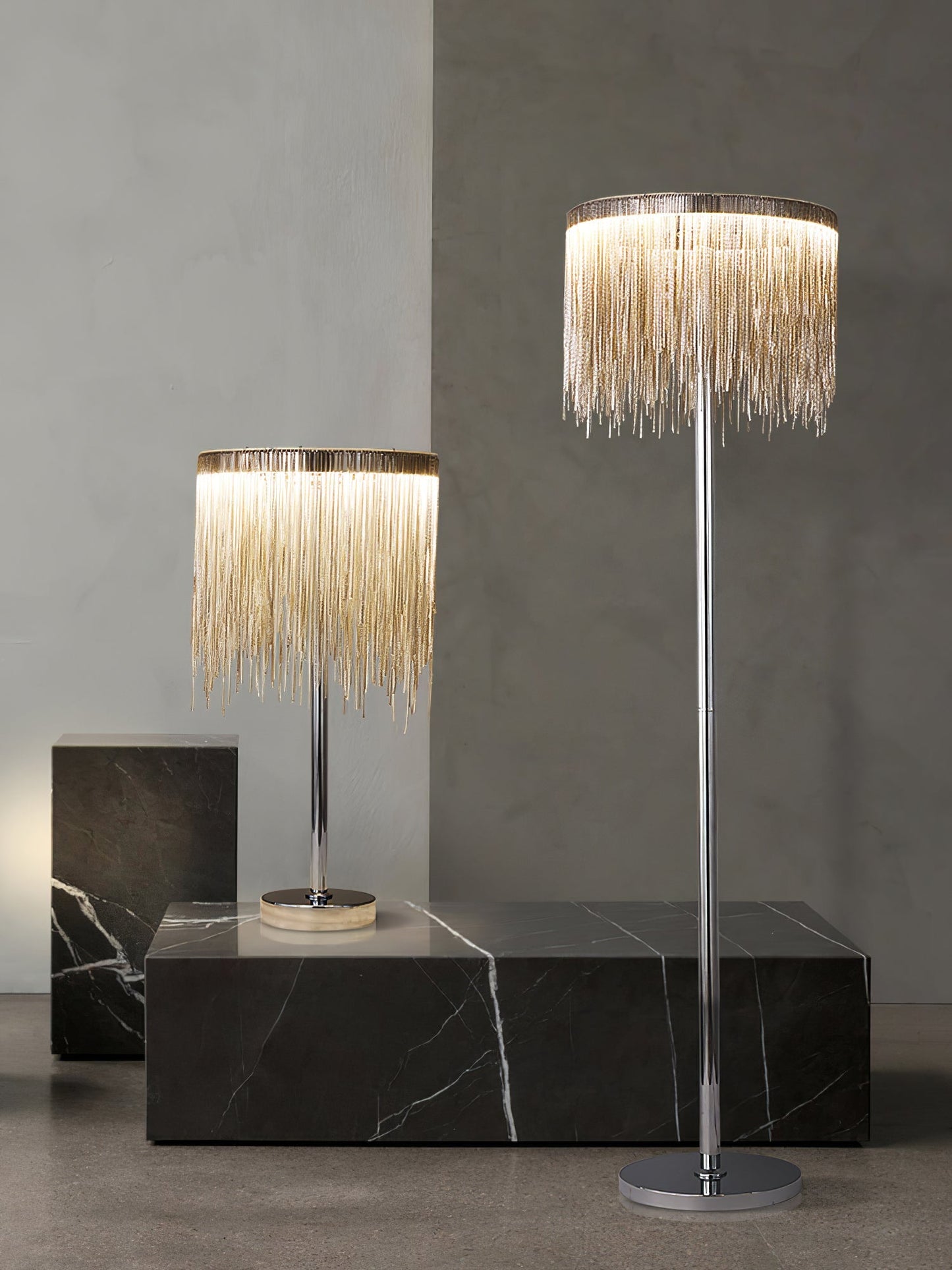 CadenaGloed - Tischlampe mit schicken Quasten-Details und gemütlicher Lichtstreuung