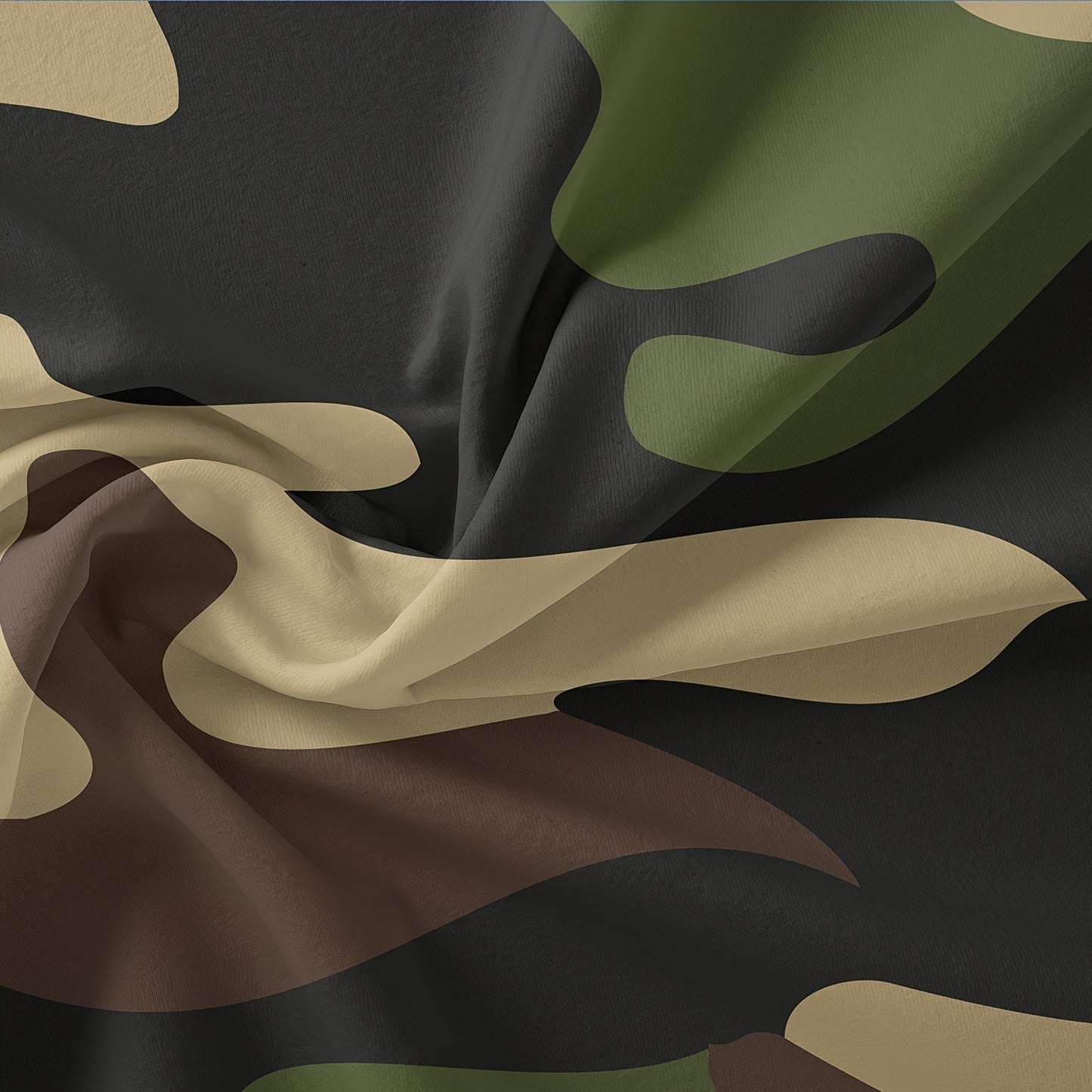 CamoCozy - Trendiges Camouflage-Bettwäsche-Set