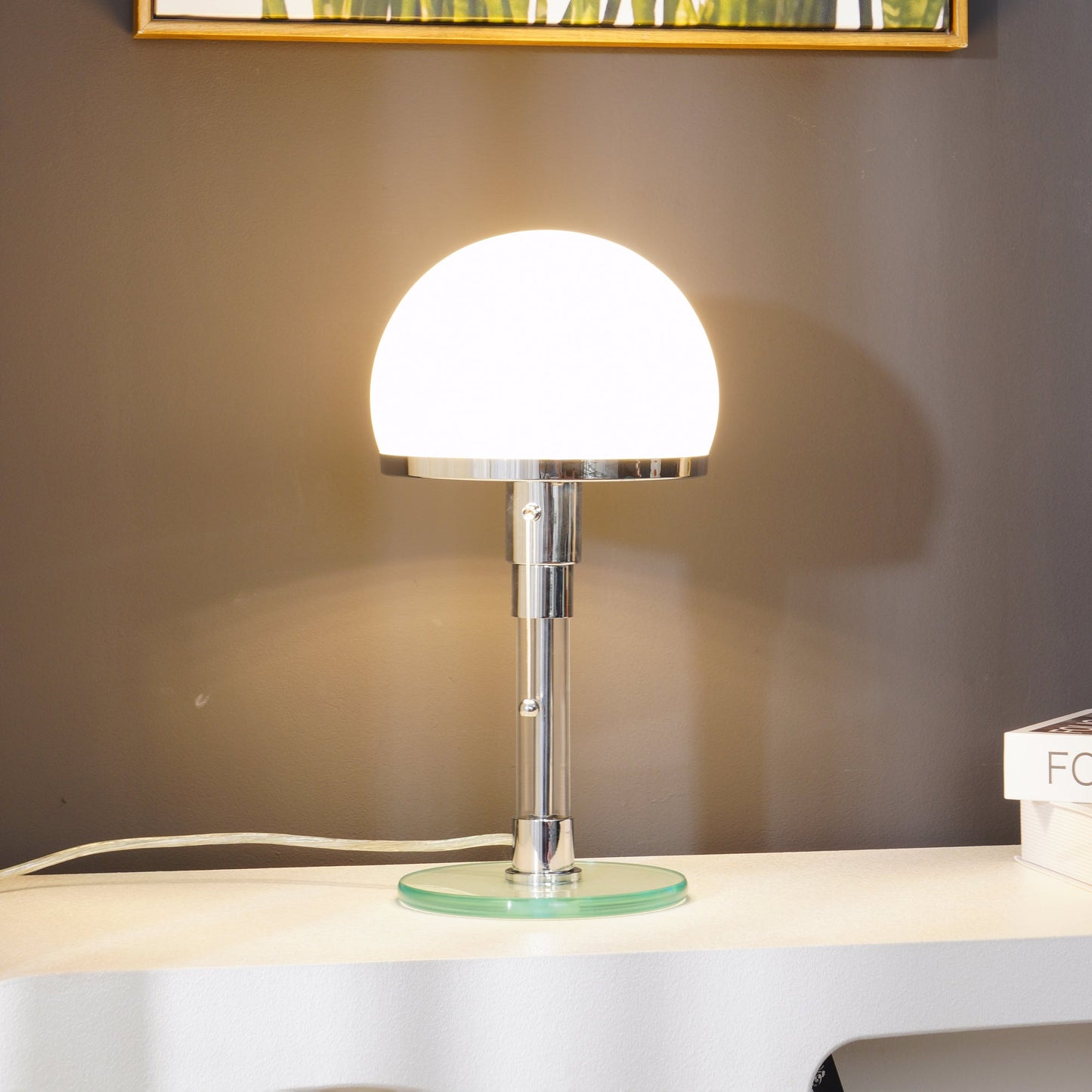 HemisphericalLuxe - Krom Bordlampe