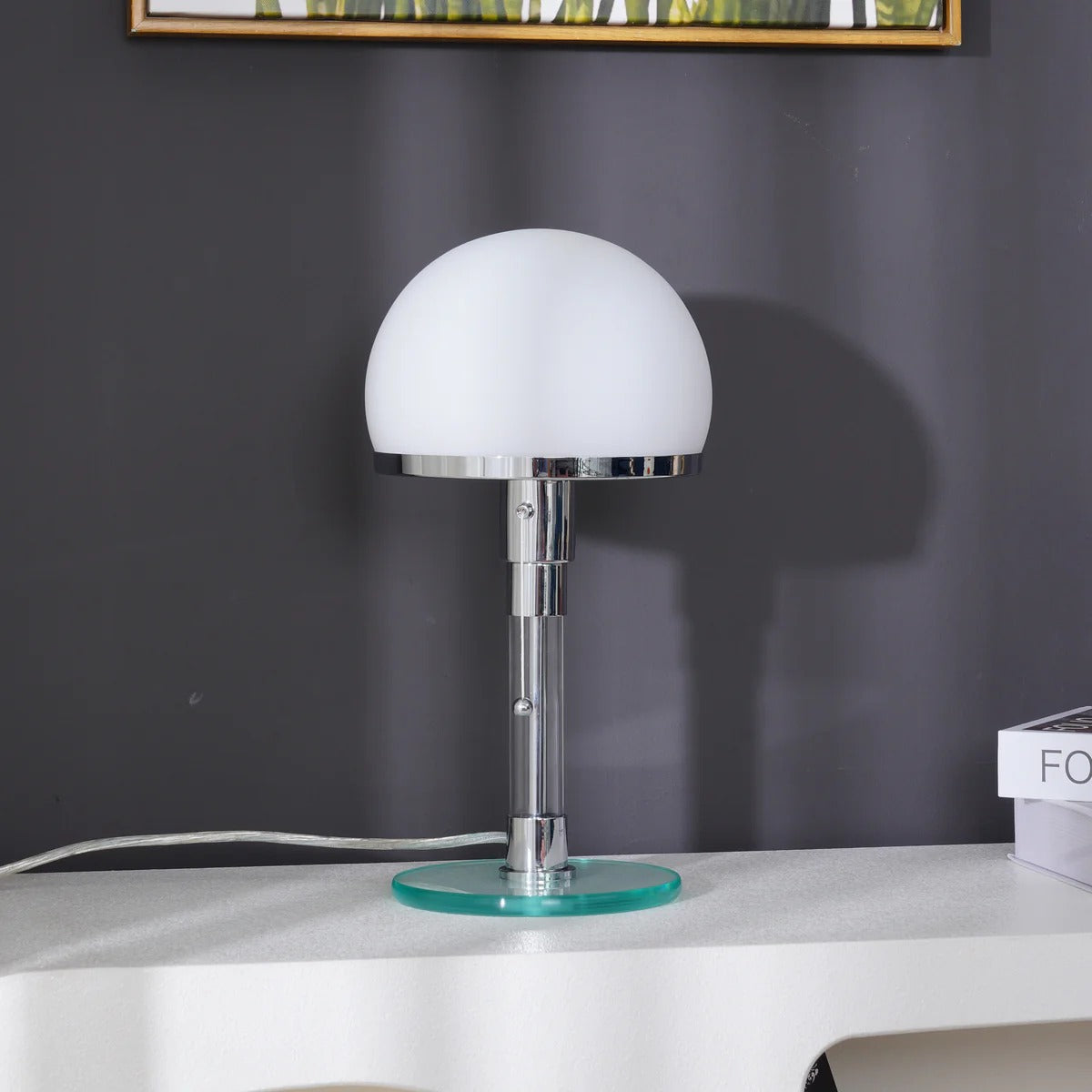 HemisphericalLuxe - Krom Bordlampe