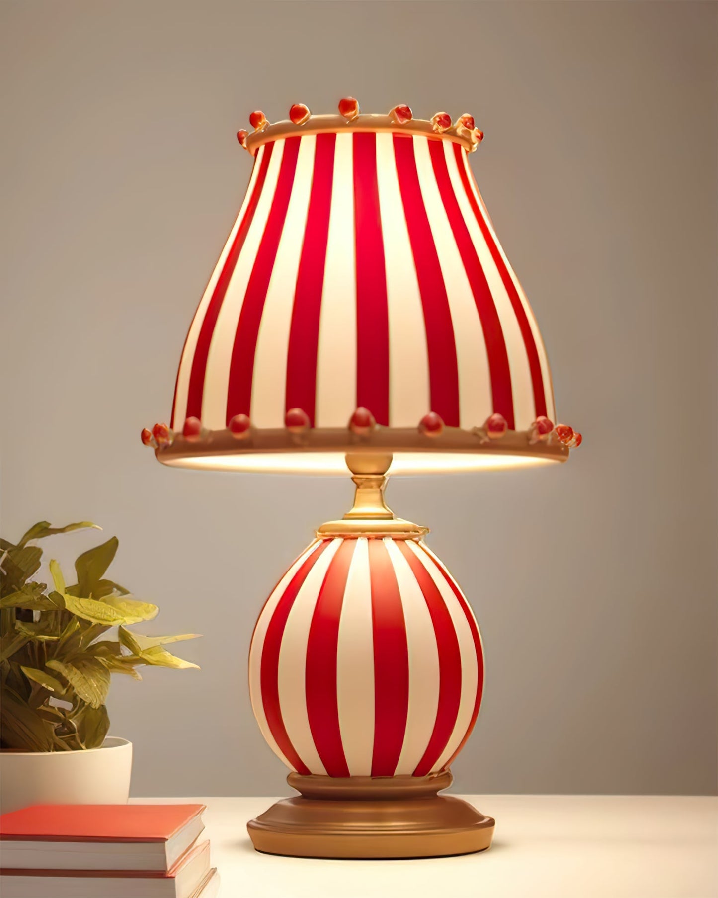 TroupGlow - Lampe de table inspirée du cirque avec une illumination vive