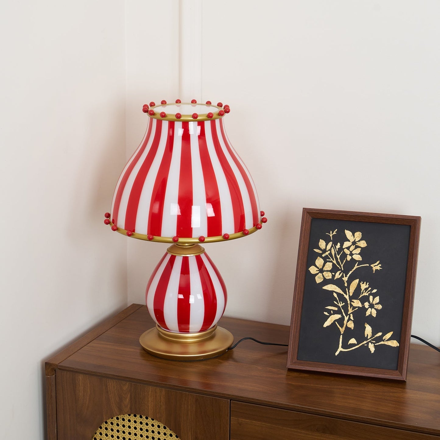 TroupGlow - Lampe de table inspirée du cirque avec une illumination vive