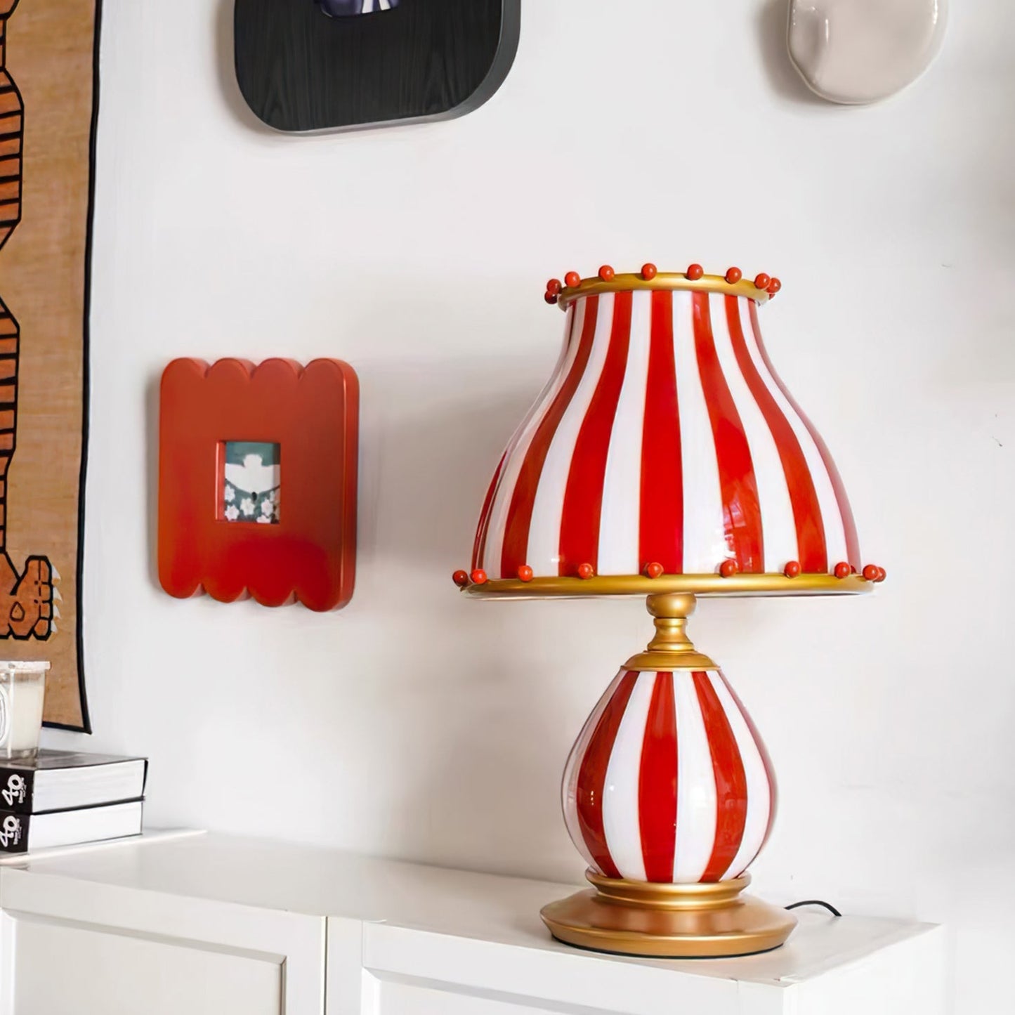 TroupGlow - Lampe de table inspirée du cirque avec une illumination vive