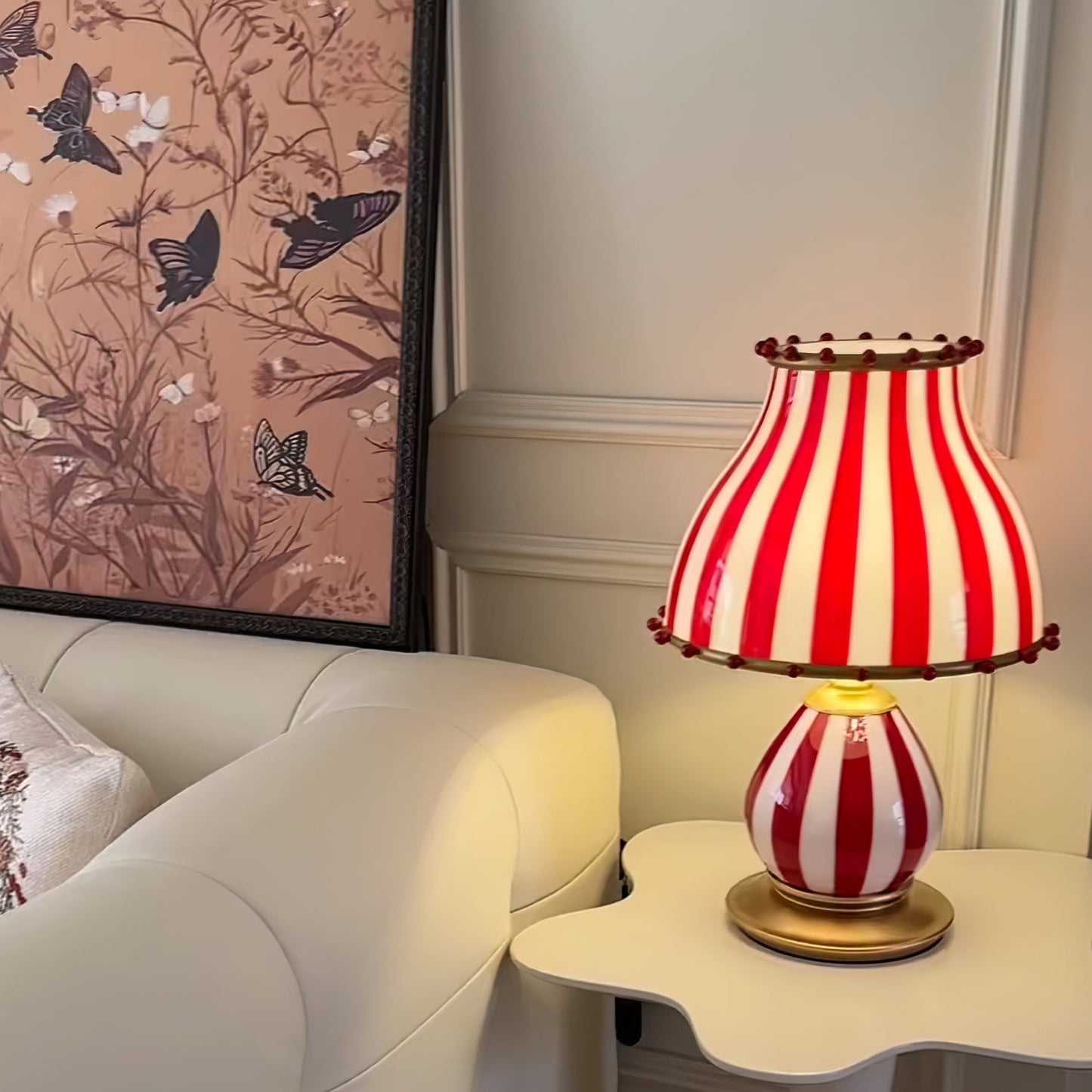 TroupGlow - Lampe de table inspirée du cirque avec une illumination vive