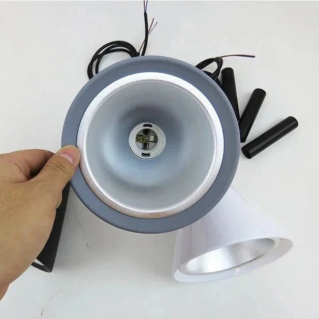 LuminaForm - Modern Pendant Light in Aluminium with Flexible Cable
