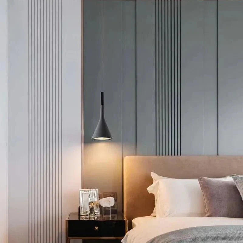 LuminaForm - Modern Pendant Light in Aluminium with Flexible Cable