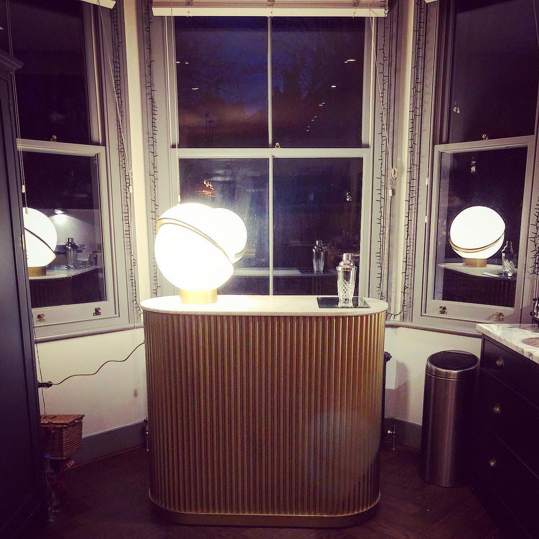 HalveMaanLuxe - Table Lamp with Unique Shape and Cosy Atmosphere
