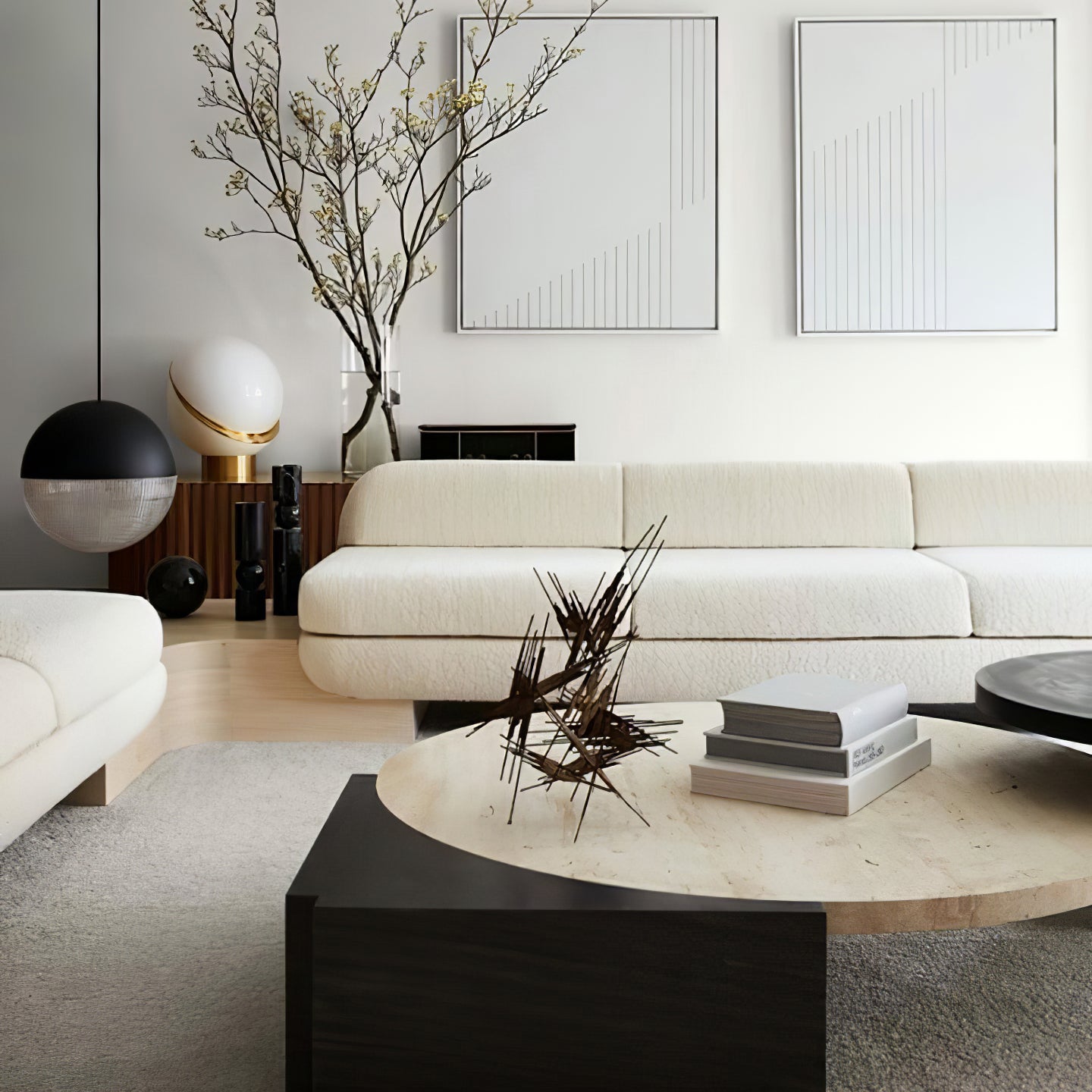 HalveMaanLuxe - Table Lamp with Unique Shape and Cosy Atmosphere