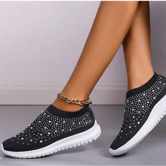 Baskets pour femmes - Baskets sans lacets pour femmes