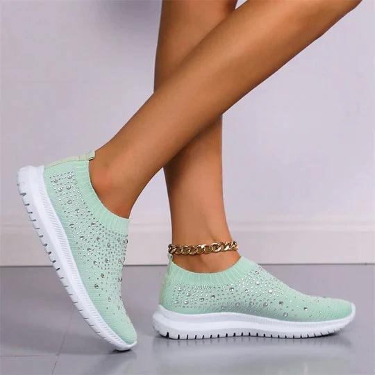 Baskets pour femmes - Baskets sans lacets pour femmes