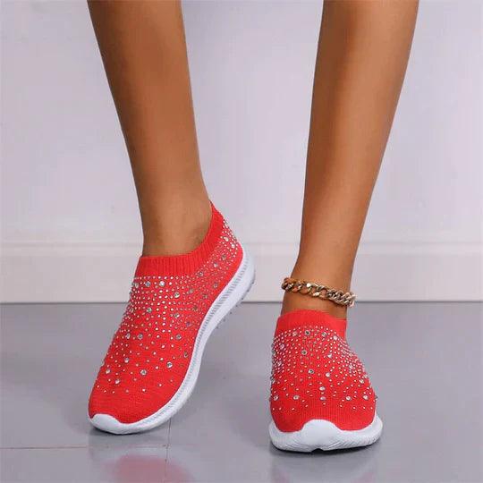 Baskets pour femmes - Baskets sans lacets pour femmes