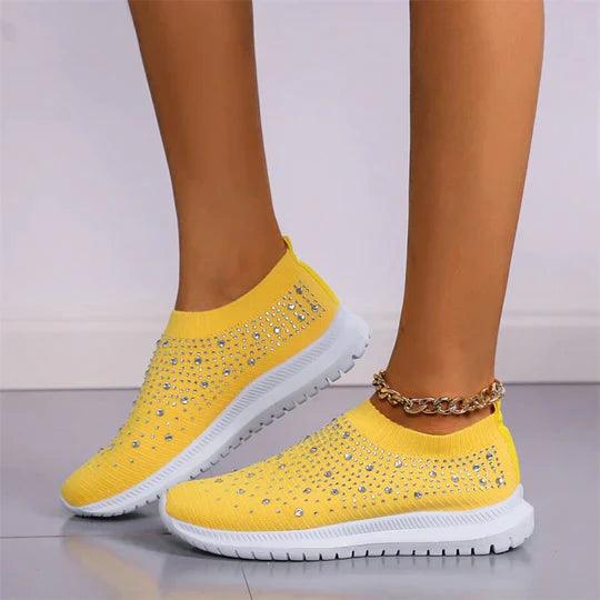 Baskets pour femmes - Baskets sans lacets pour femmes