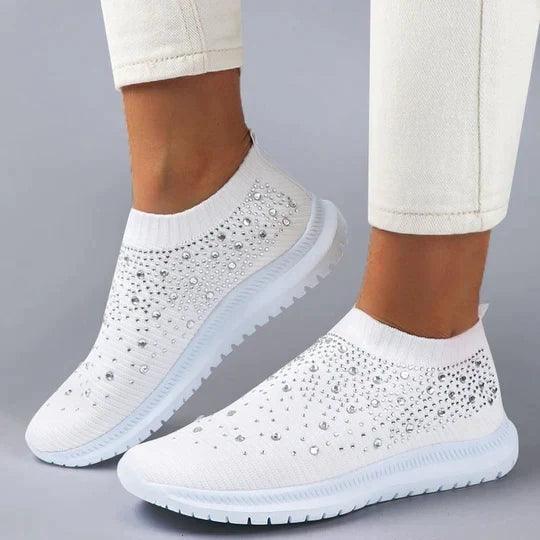 Baskets pour femmes - Baskets sans lacets pour femmes