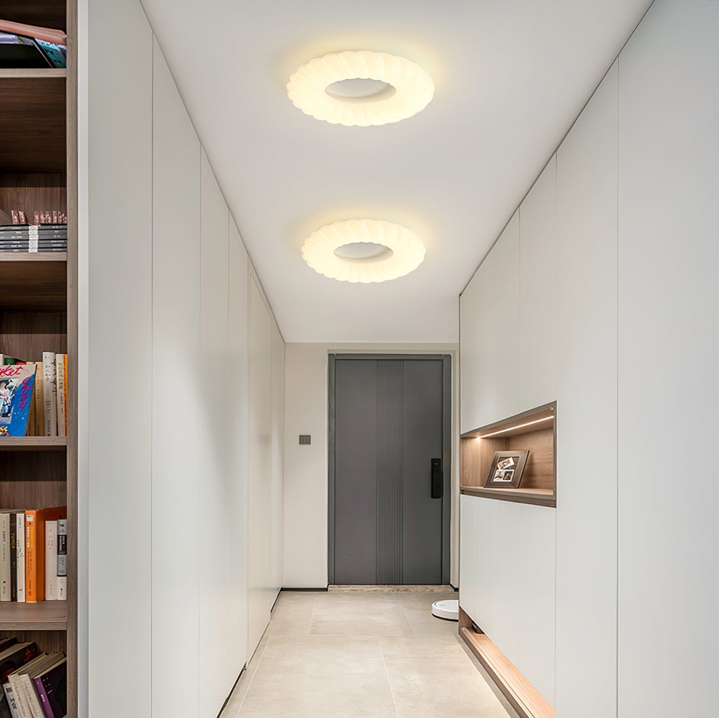 CumulusGlow - Deckenlampe mit luftiger Form und atmosphärischem Leuchten