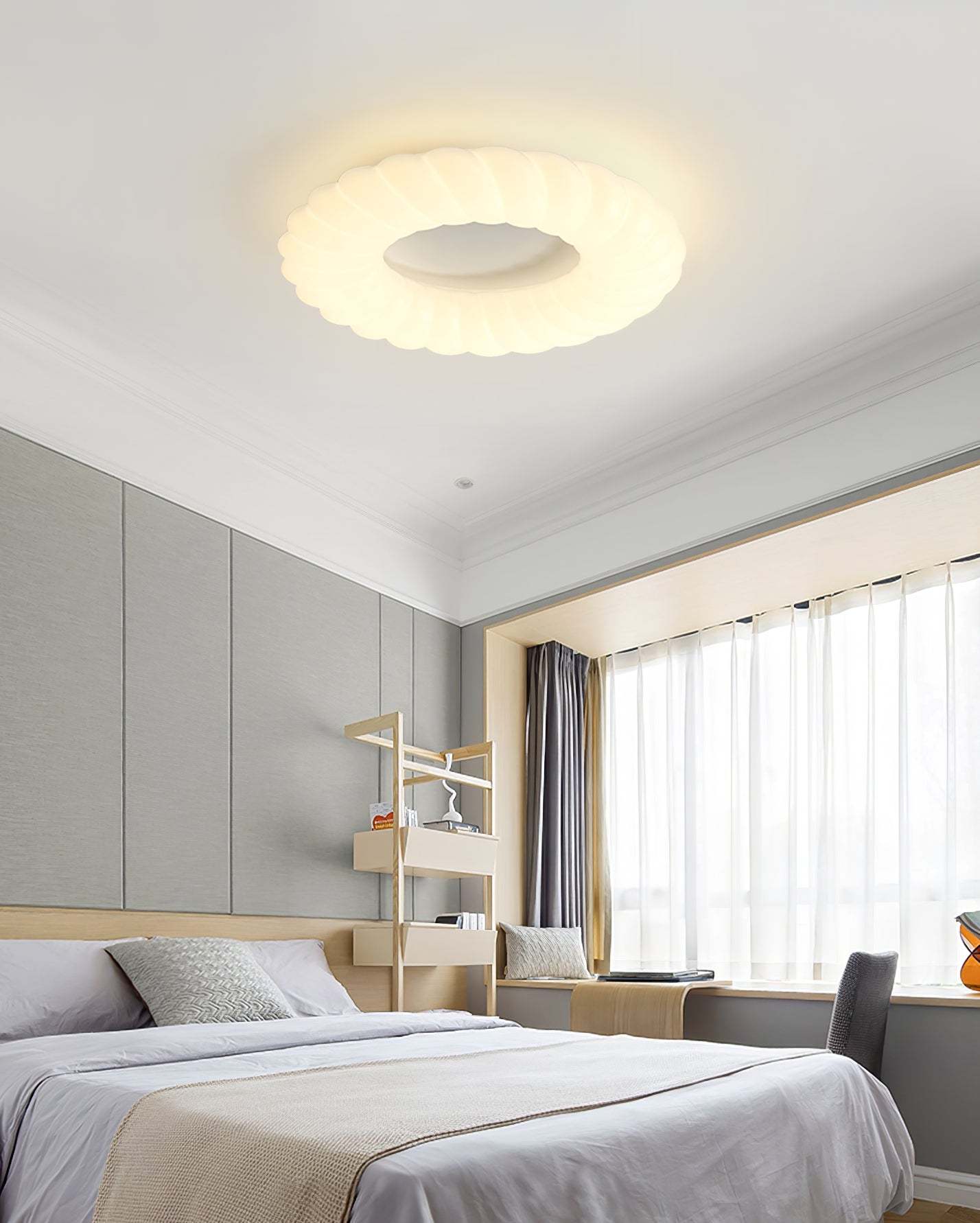 CumulusGlow - Deckenlampe mit luftiger Form und atmosphärischem Leuchten