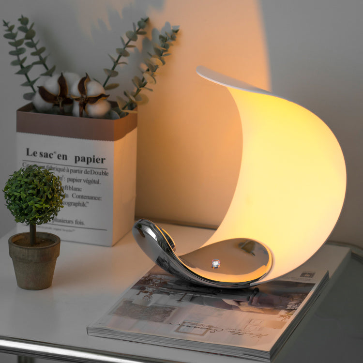 KrulLicht - Tafellamp met Elegante Bochten en Zacht Licht