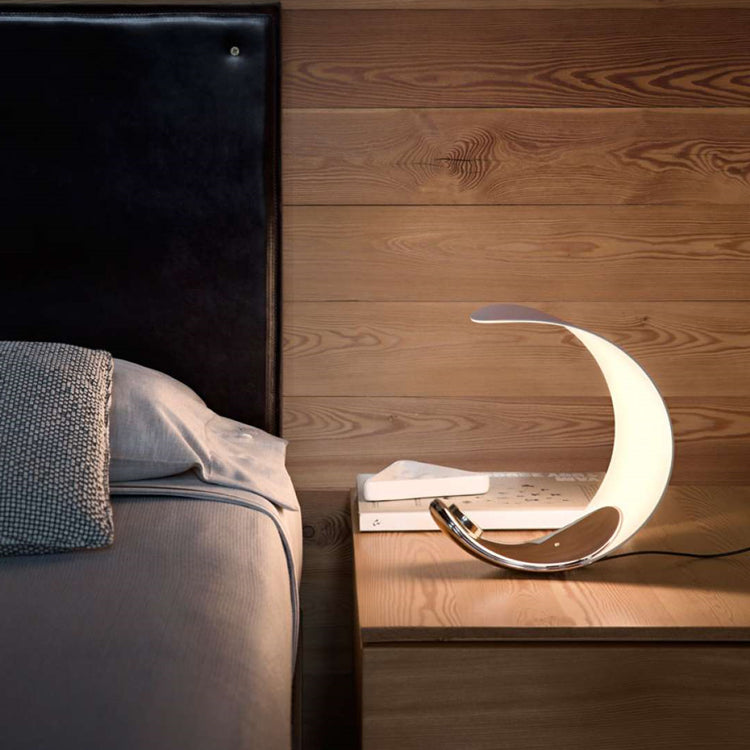 KrulLicht - Tafellamp met Elegante Bochten en Zacht Licht