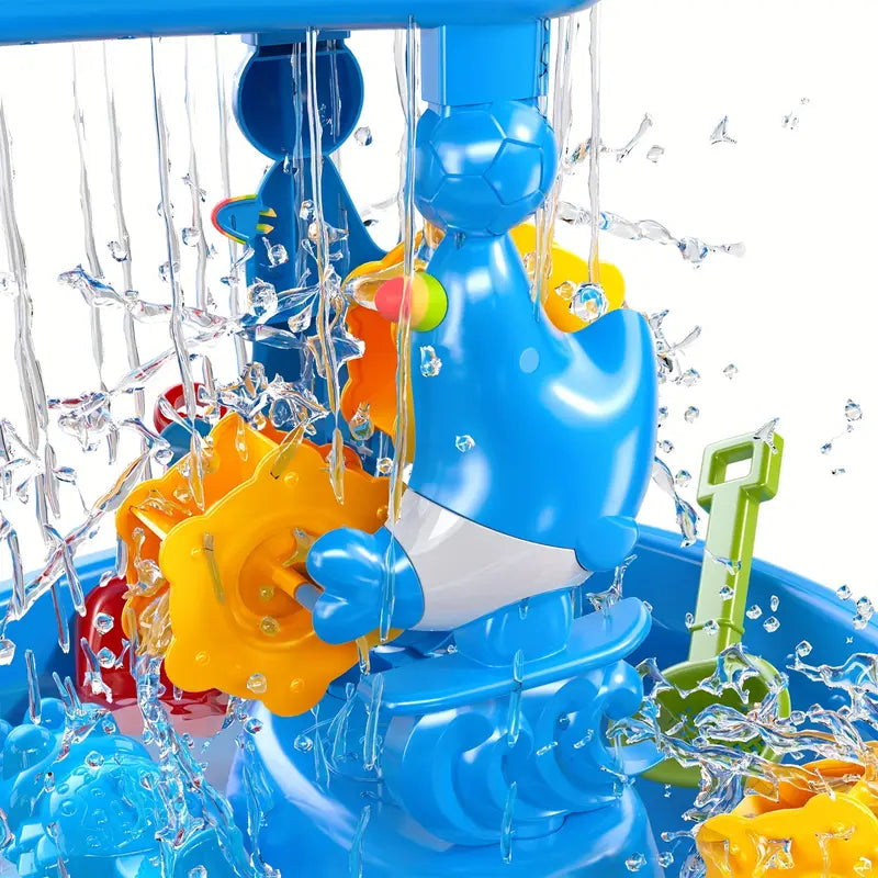 3-stufiger Sand- und Wassertisch