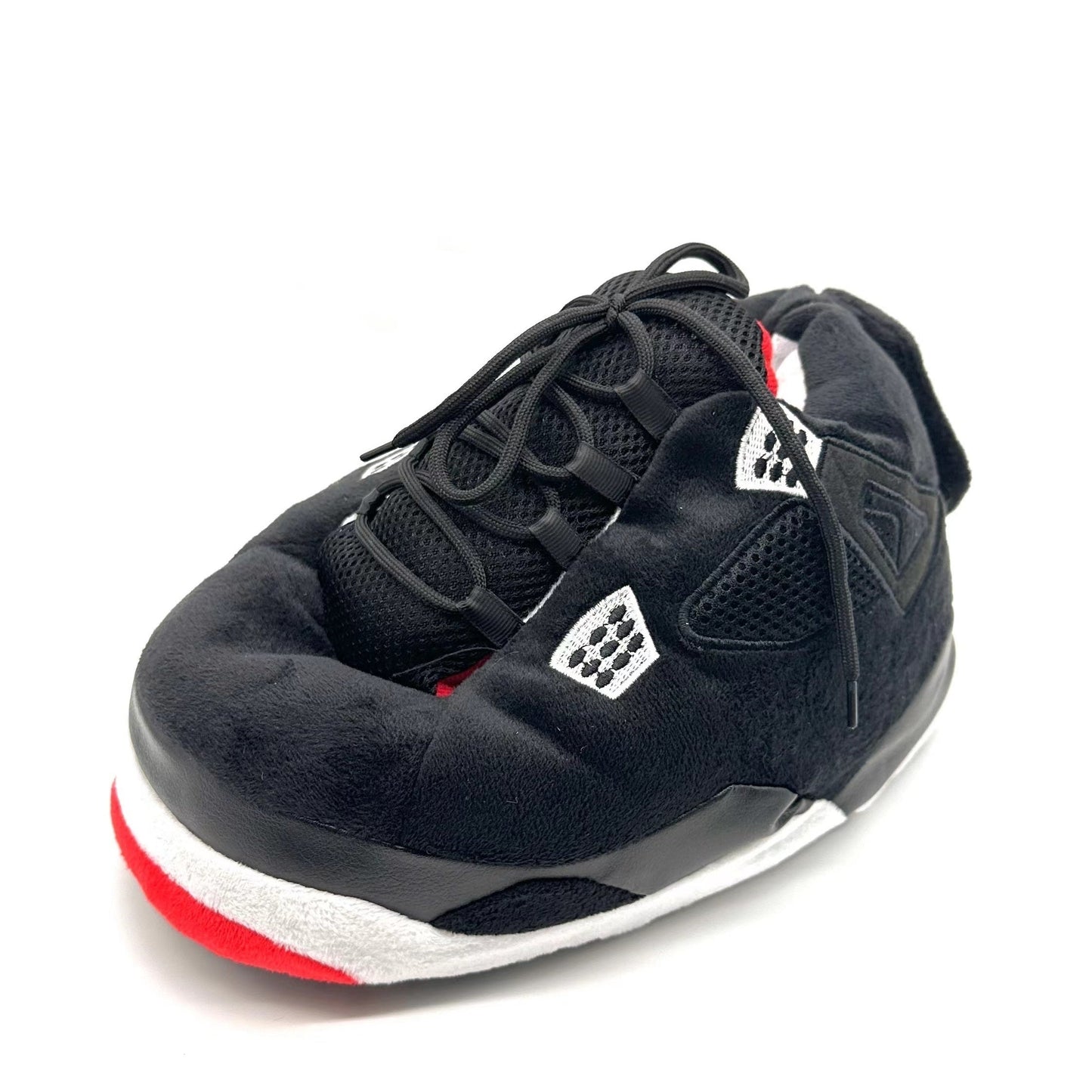 Chaussons d'intérieur unisexes pour enfants, chauds, confortables, en peluche, antidérapants - Adel