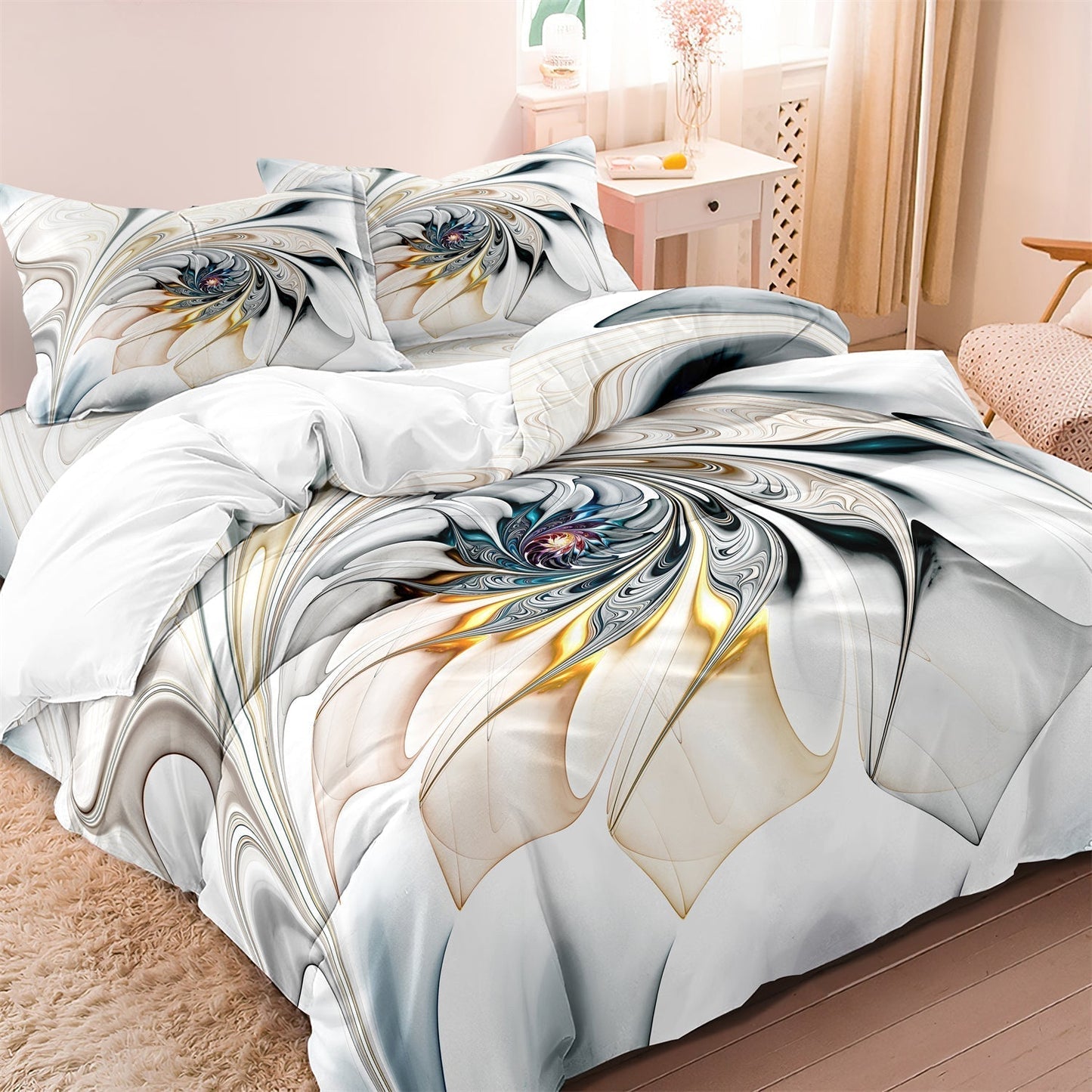 ColorAura - Levendige Artistieke Beddengoedset