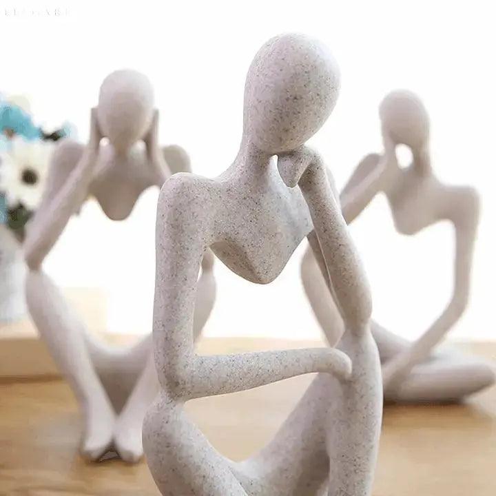 MindSculpt - Penseur abstrait comme une œuvre d'art