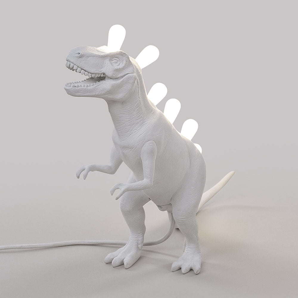 DinoLite - Kreativ Bordlampe med Oplyst Bagside