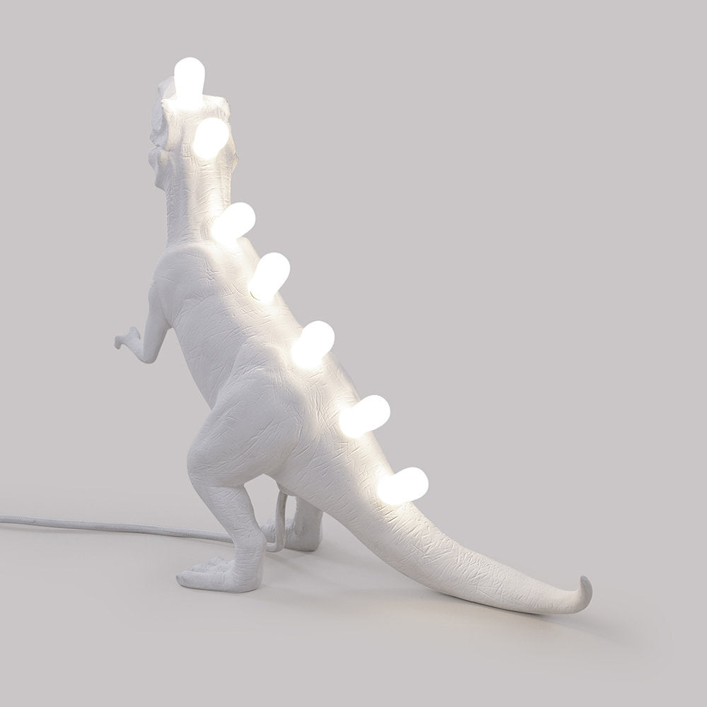 DinoLite - Kreativ Bordlampe med Oplyst Bagside