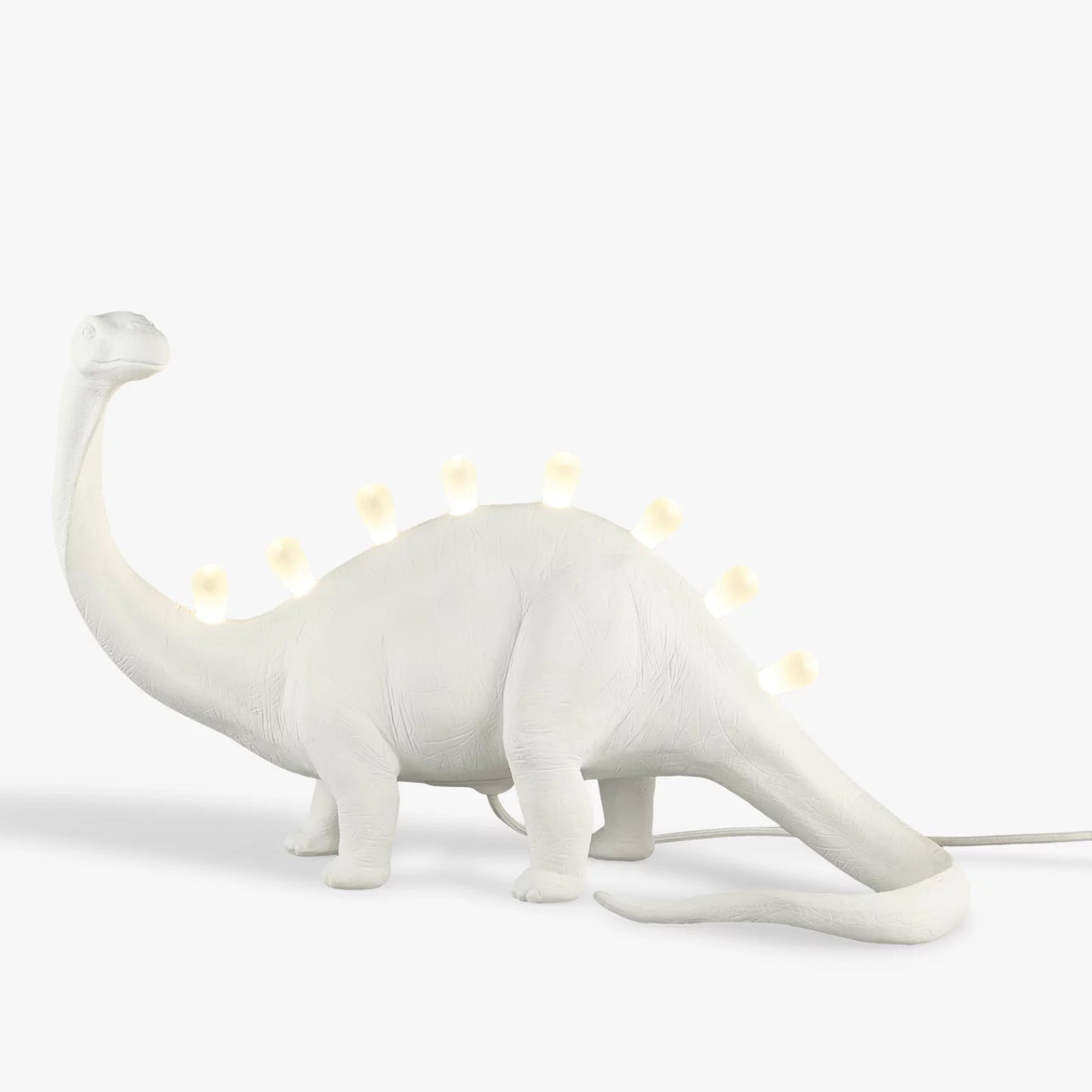 DinoLite - Kreativ Bordlampe med Oplyst Bagside