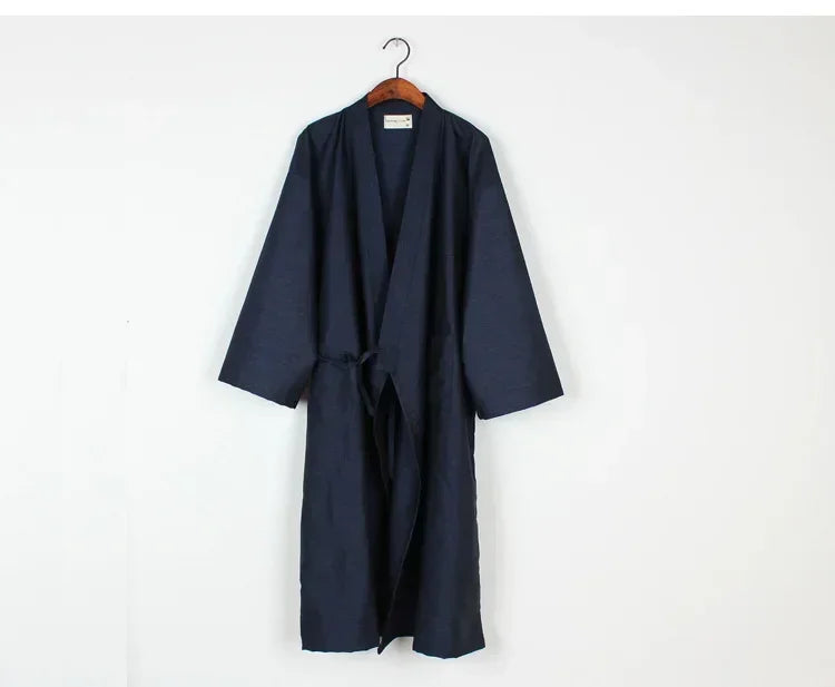 RelaxWear - Chemise de nuit en coton pour hommes élégante