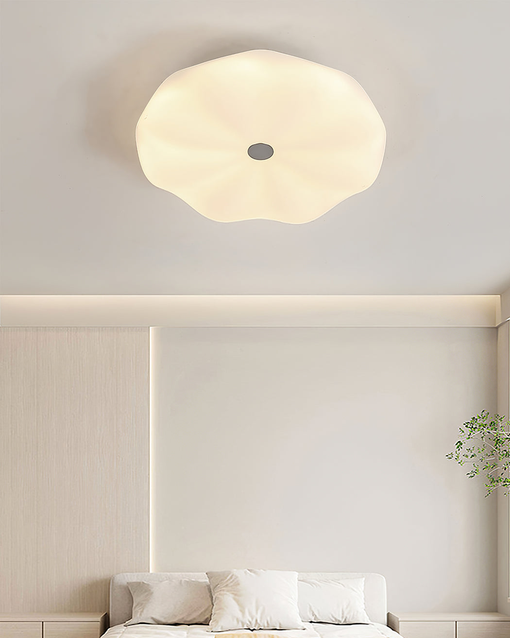 LuxeDonut - Ceiling Lamp with Sleek Curves and Subtle Lighting