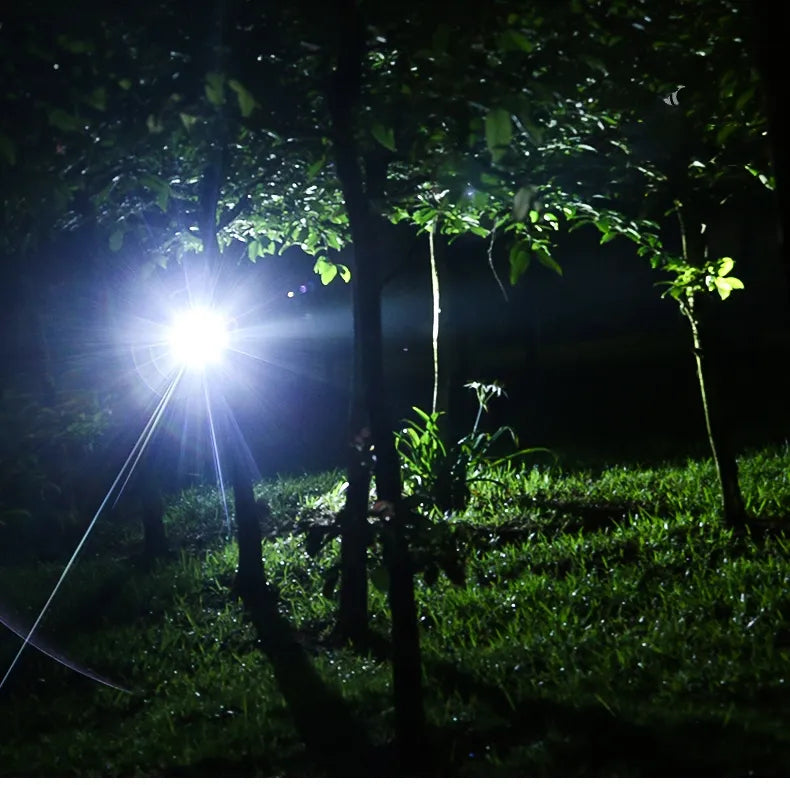 Lampe frontale LED rechargeable, durable, étanche et puissante