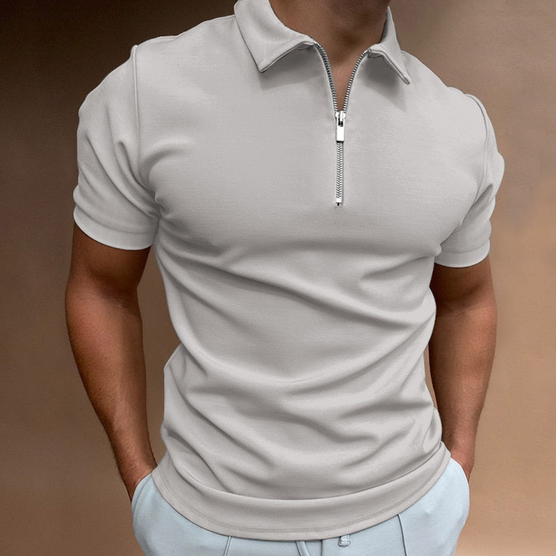 Polo pour homme avec zip - Berlin