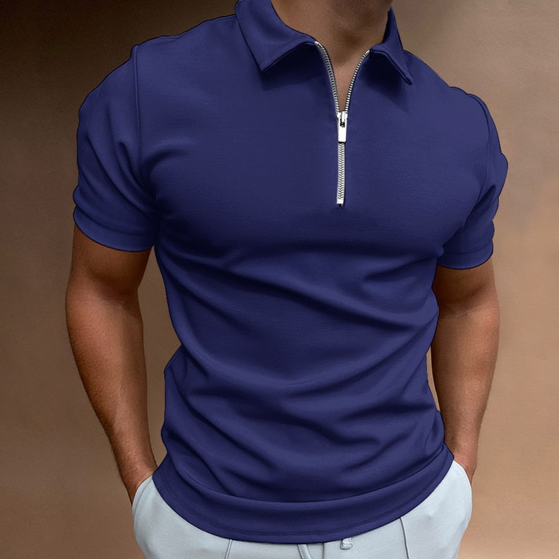 Polo pour homme avec zip - Berlin