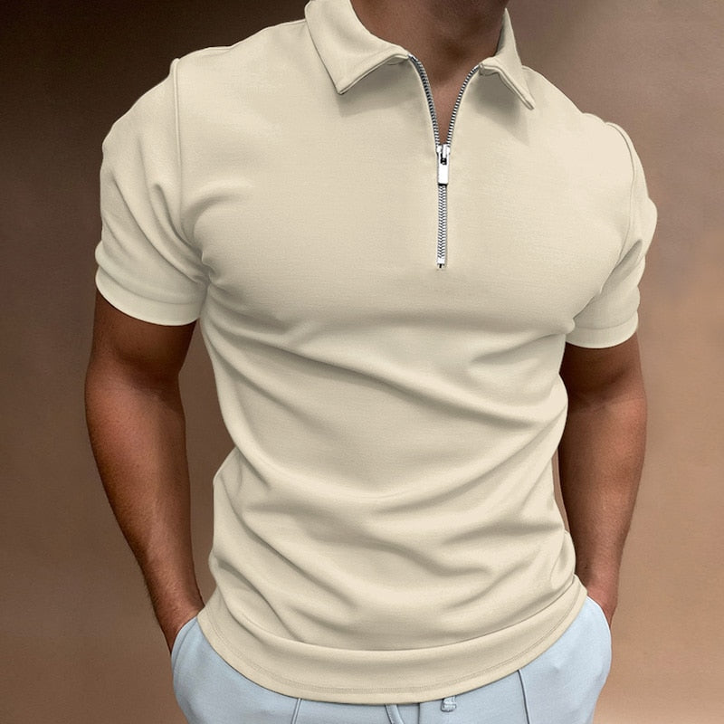 Polo pour homme avec zip - Berlin