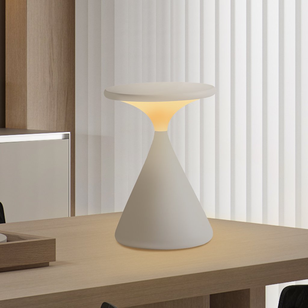 GlowSand - Stilvolle Sanduhr-Tischlampe