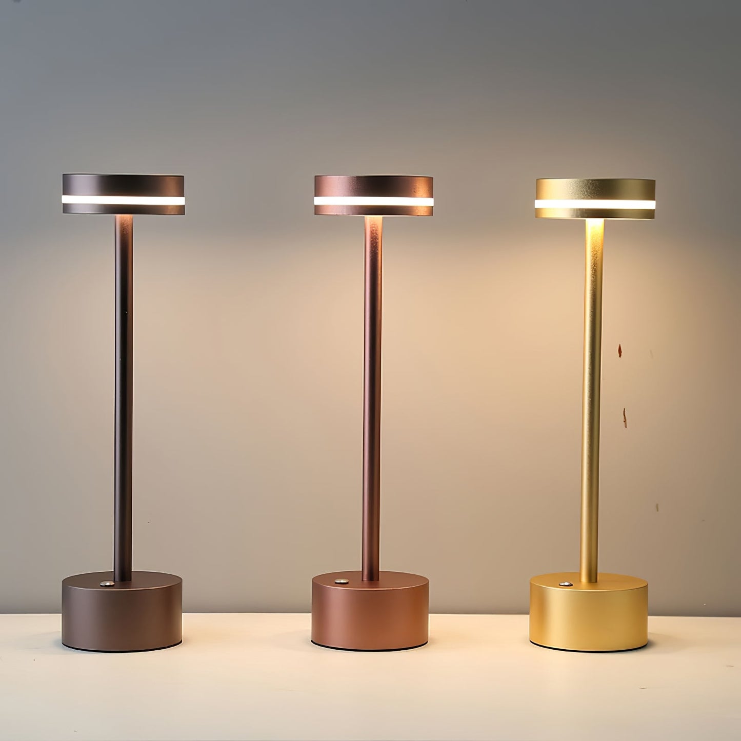 FunGloed - LED bordlampe med energisk design og behagelig belysning
