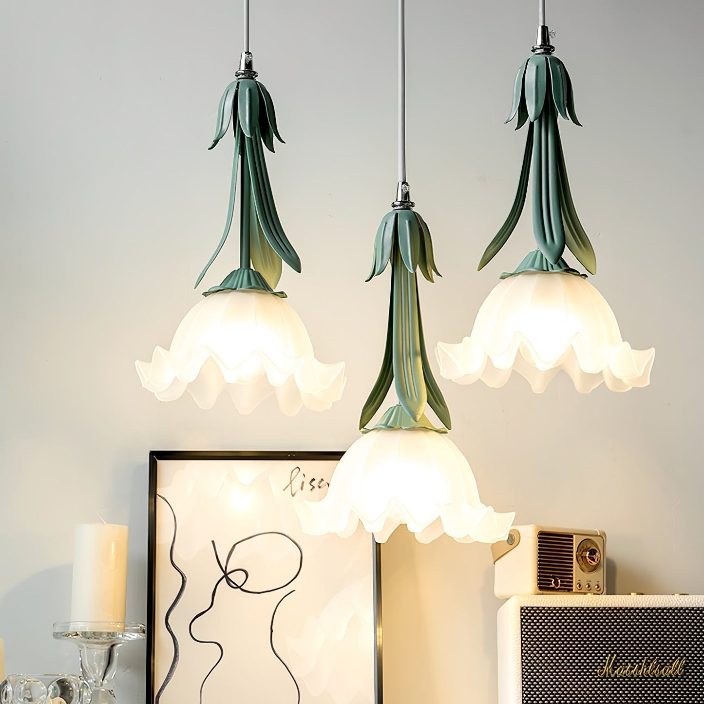 FloraBeam | Zachte Bloemenhanglamp