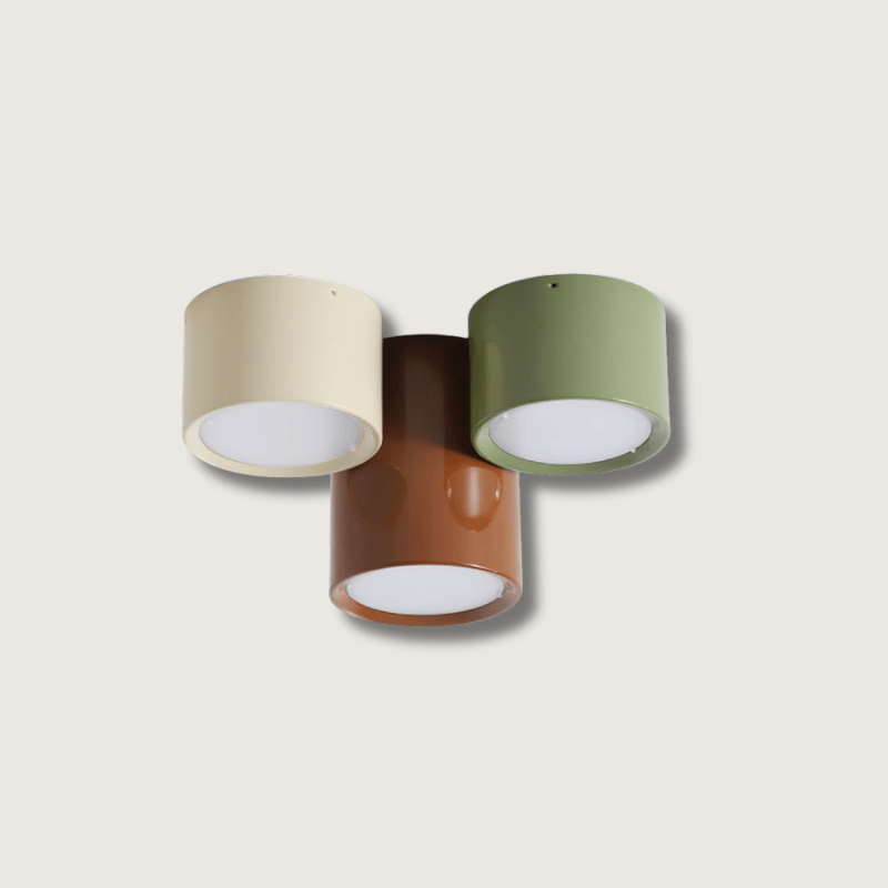 LuxeAsher - Ceiling Light with Combined Elements and Subtle Lighting