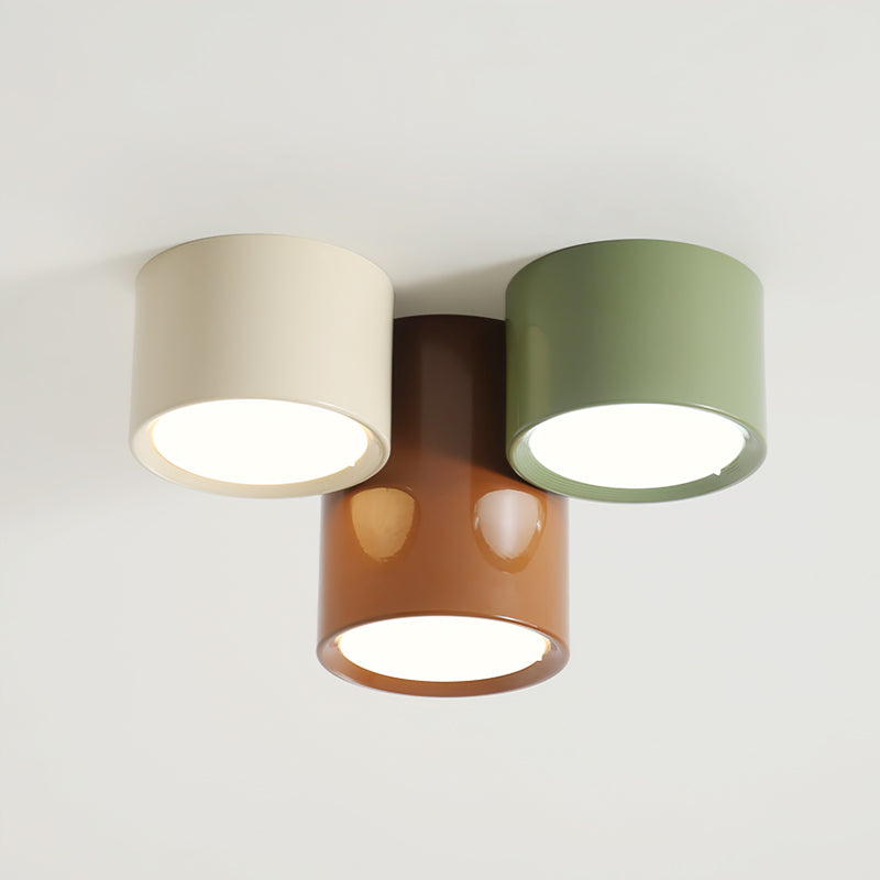 LuxeAsher - Ceiling Light with Combined Elements and Subtle Lighting