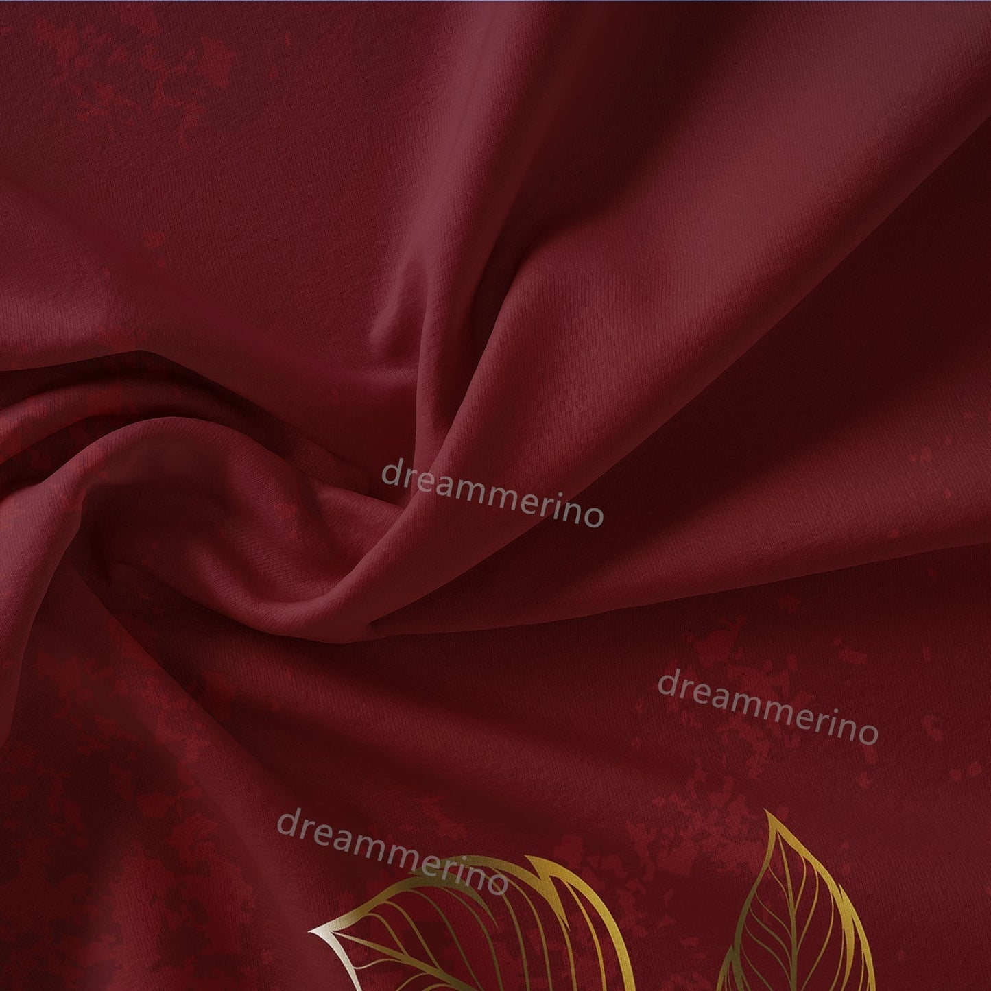 ScarletElegance - Romantisches Rosen-Bettwäsche-Set