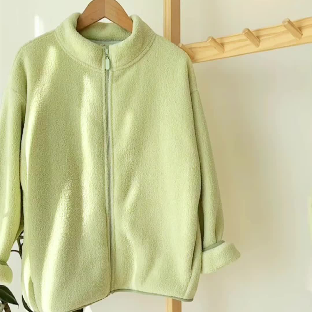Veste polaire pour enfants en couleur unie - Fenley