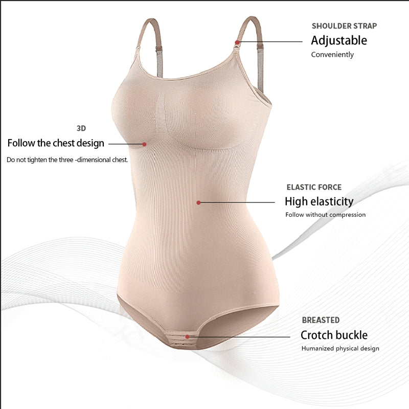 Bodyshaper gainant correcteur corps sans couture - Ophelia