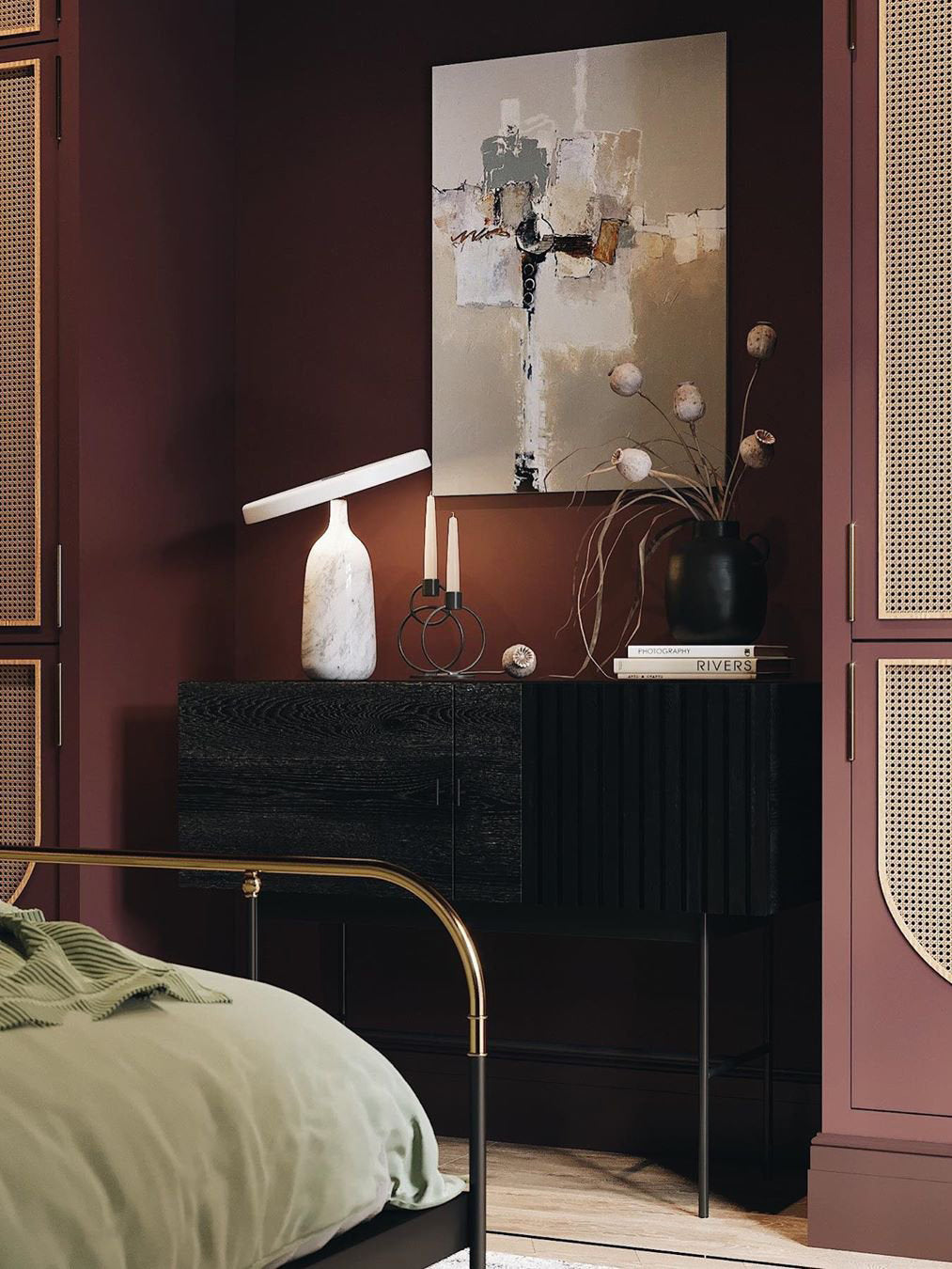 LuxeEddy - Table Lamp with Elegant Design and Subtle Light Distribution