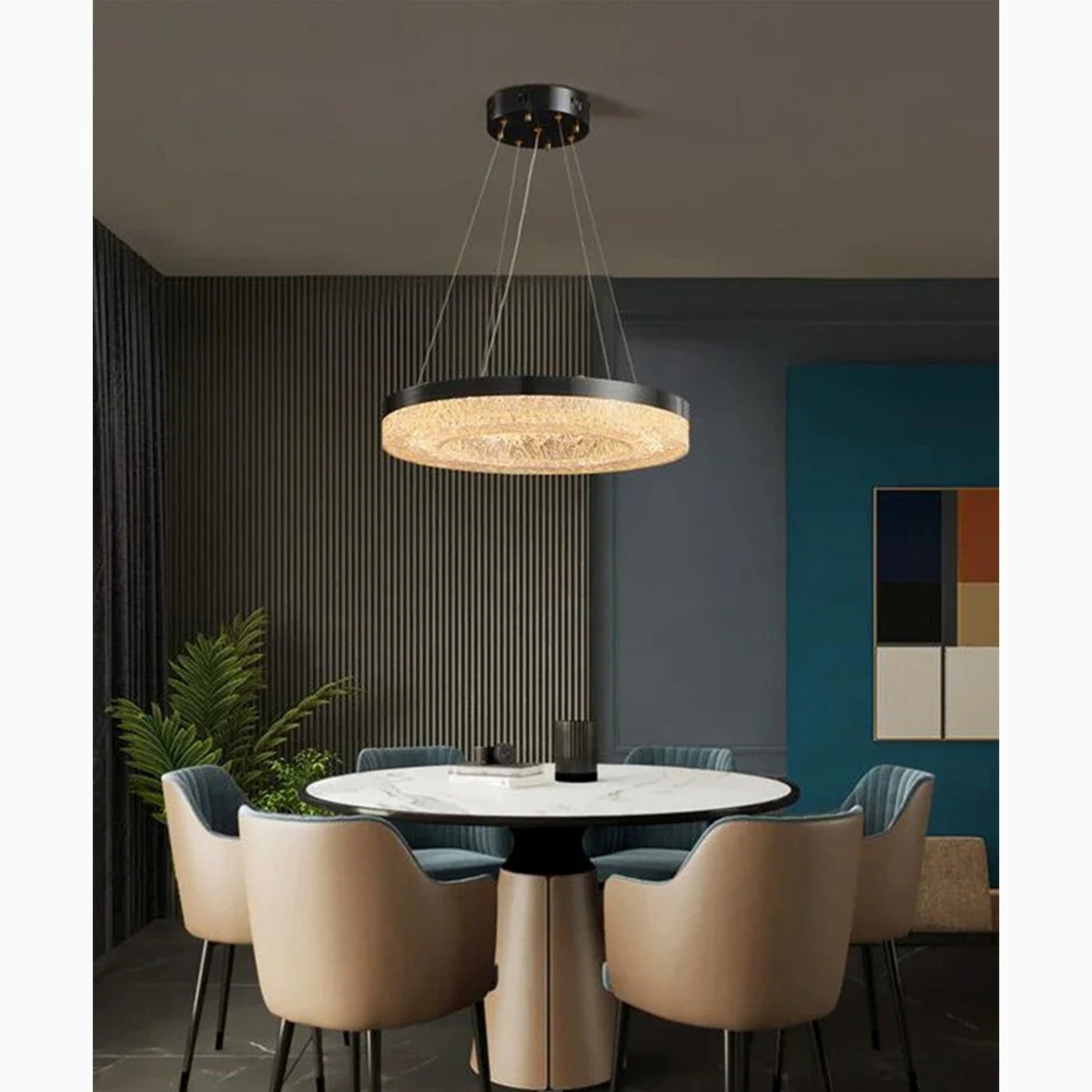 SelvaShine - Stylish Gold LED Pendant Light