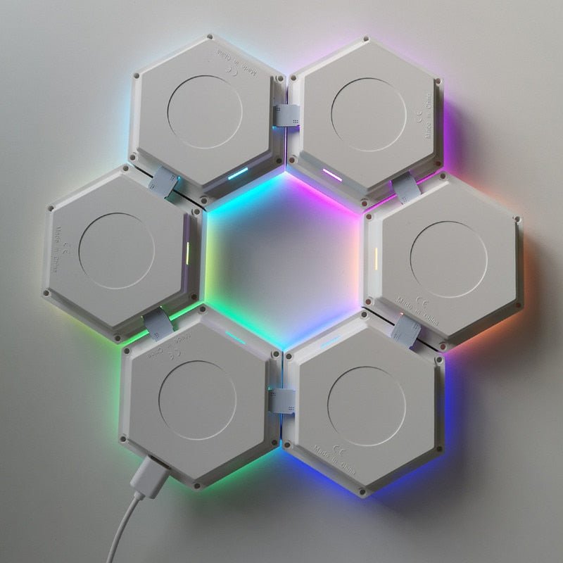 HiveLight - Sekskantet Modulær Lampe