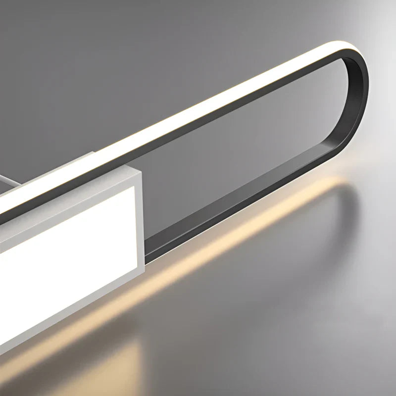 AuraBeam - Minimalist LED Chandelier for Dining Spaces